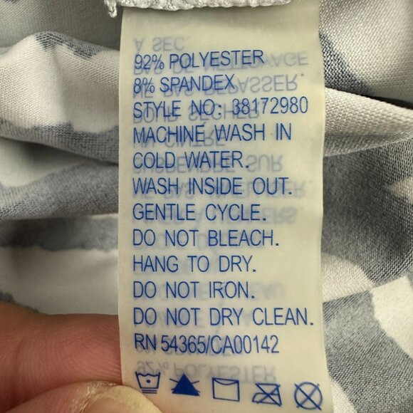 Peter Nygard Zebra Print Sleeveless Dress XL Bold Statement Chic Style - Picture 4 of 4